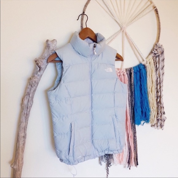 The North Face Jackets & Blazers - The North Face-Light Grey Puffer Vest-Size: XS